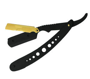 Stainless Steel Professional Barber Folding <b>Straight</b> Edge <b>Razor</b> Shavette Men's Shaving <b>Kit</b>/Cutthroat Shaving <b>Razor</b> - Product Image 6