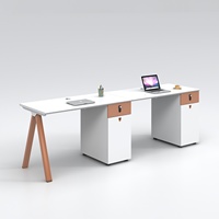 Bureau de bureau simple personnalisable Bureaux d'ordinateur Table de travail Mobilier de table de bureau exécutif