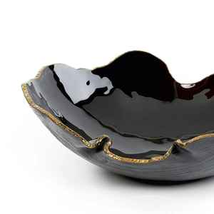 Cuenco para servir cuerno de búfalo natural decorativo de alta calidad con valores artesanales Ideal para ideas de regalos ecológicos a precio mayorista - Product Image 2