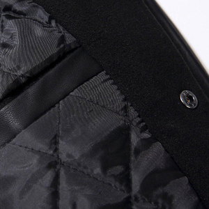 2024 Custom Streetสวมแจ็คเก็ตเบสบอลTrucker LettermanฐานBallหนังแจ็คเก็ตสําหรับชายโดยมาตรฐานสากล - Product Image 4