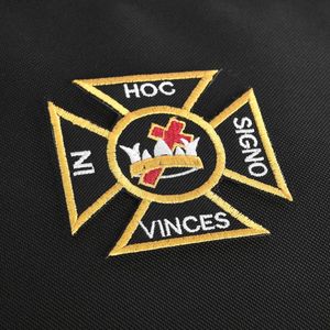 Hand Embroidered (Silk) Durable Customized Square Leather Fabric Illustrious Master Council Apron Thrice PTIM Masonic <b>Foundation</b> - Product Image 6