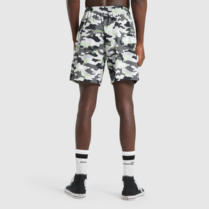 กางเกงว่ายน้ำขาสั้นผู้ชายผ้าโพลีเอสเตอร์เอวยางยืดแห้งเร็วระบายอากาศได้ดีพิมพ์โลโก้ตามสั่ง - Product Image 2