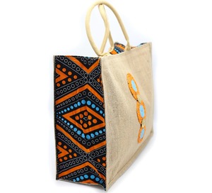 Sac en jute tressé élégant et durable pour femmes en jute naturel de qualité supérieure, parfait pour les voyages à la plage et les jours de marché - Product Image 1