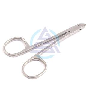 Tijeras personalizadas para el cuidado de las uñas, logotipo de acero inoxidable de la mejor calidad, último diseño, superventas, tijeras con etiqueta privada - Product Image 1