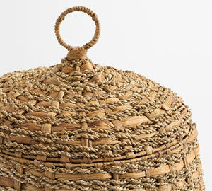 Sustainable <b>seagrass</b> <b>storage</b> <b>baskets</b>, set of 2 Handmade in Vietnam with strong quality, wholesale price - Product Image 2
