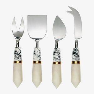 Épandeur de fromage poli et couteau à beurre manche carré en résine incroyable nouveau Design trancheuse à fromage pour la cuisine à domicile - Product Image 6