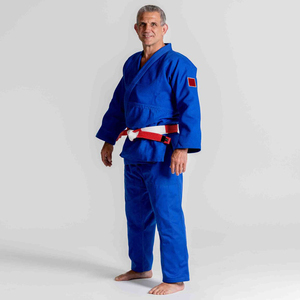 Uniforme de Judo Transpirable con Logotipo Personalizado y Color Personalizado, Impreso en Serigrafía, para Entusiastas de las Artes Marciales, Tejido Doble, 340g, Algodón - Product Image 3