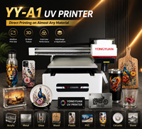 Imprimante UV DTF 6090 avec 3 têtes XP600, zone d'impression grand format 600x900mm, laminateur automatique pour autocollants de transfert personnalisés