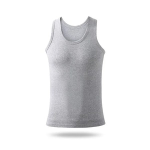 เสื้อกล้ามกระชับสัดส่วนผู้ชาย คอทรงกลม ระบายอากาศ ช่วยเก็บหน้าท้อง สำหรับออกกำลังกาย - Product Image 6