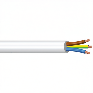 Cable de Alimentación Trifásico Blanco H05VV-F de 25m 3x1.5mmq PP0365 24 - Product Image 2