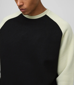 OEM Sweat-shirt à col rond surdimensionné et lourd en molleton de coton 500GSM pour hommes pour l'hiver Streetwear - Product Image 3