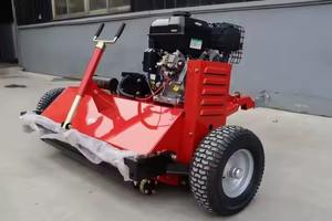 1.5m de largeur 15hp moteur à essence ATV tondeuse à gazon avec remorque moto et VTT remorques produit - Product Image 4