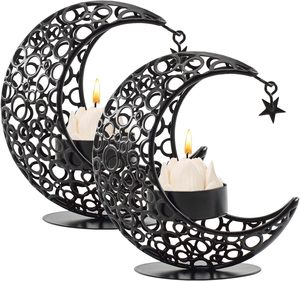 Hot Favorite Modern Heart Candle Holder Tealight Candlestick para el hogar Sala de estar Vacaciones, decoraciones de boda, hogar - Product Image 6