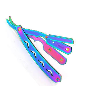 Maquinilla de Afeitar Plegable con Hoja de Acero Inoxidable y Soporte para Afeitar, Fabricada por Pissco Pakistán - Product Image 2