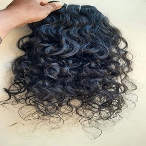 Vente en gros d'extensions de cheveux indiens vierges Remy modèle de corps cuticule aligné paquets bouclés de vague profonde lâche <span class=keywords><strong>Afro</strong></span> Curl vietnamien - Product Image 1
