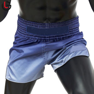 Short de Muay Thai personnalisé grande taille pour hommes coupe ample taille élastique Short d'arts martiaux pour adultes pour hommes - Product Image 1