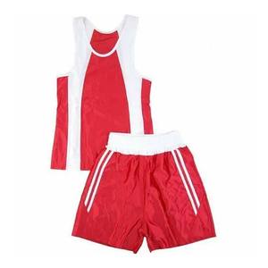 Chaleco de boxeo y kit corto Uniforme de boxeo 100% Uniformes de poliéster Uniforme de boxeo unisex a la venta 2024 - Product Image 6