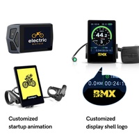 Kit de vélo électrique Varstrom Tongshong 48V 750W 500W 250W Tsdz8 TSDZ2B avec capteur de couple, moteur central et écran LCD EKD01