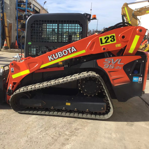 Kubota SVL90-2 roda pemuat Mini selip Steer dengan mesin Yunnei bantalan pompa Gearbox-peralatan berat Interstate