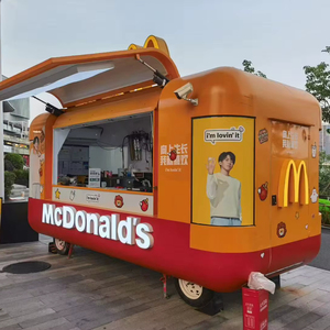 Custom-sized Street Mobile Kitchen Pizza Franchise Rice <strong>Roll</strong> Truck Restaurant Fast <strong>Food</strong> <strong>Cart</strong> Snack bar Barbecue <strong>Food</strong> Truck - Product Image 4