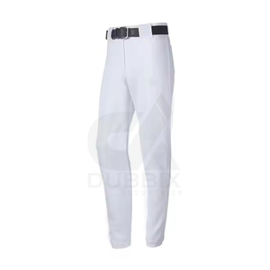 Men's High Quality Customized Logo Professional <b>Baseball</b> Uniform 100% Polyester Breathable V-neck with Front Logo - Product Image 5