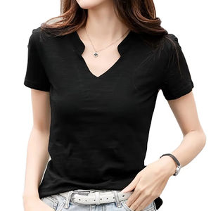 Camiseta personalizada de alta calidad Diseño deportivo de poliéster/algodón transpirable con cuello redondo e impresión de logotipo - Product Image 1