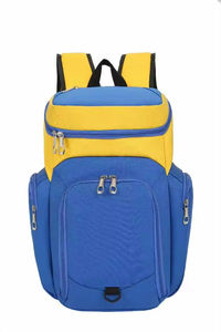 Sac de basket-ball de haute qualité, imperméable, tendance, décontracté, sac à dos de sport souple avec broderie pour un usage quotidien, sac de basket-ball - Product Image 5