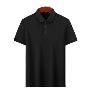 Polo à manches courtes pour hommes, 100% coton, original, avec logo brodé personnalisé, séchage rapide, coupe ajustée, US - Product Image 3