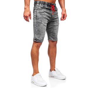 Shorts Vaqueros de Mezclilla Deslavados, Transpirables y Ecológicos de Alta Calidad, Personalizables, Holgados, para Hombre, Verano - Product Image 3