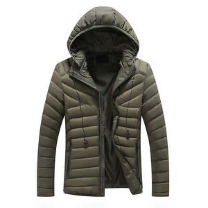 Veste matelassée fonctionnelle à capuche pour homme, légère, chaude, respirante, imperméable, pour les sports de plein air et l'hiver - Product Image 4