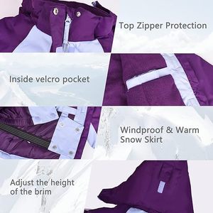 Chaqueta de esquí de talla grande para hombre, tela cómoda y transpirable, diseño de lujo, logotipo personalizado, ropa de nieve, chaqueta de esquí - Product Image 4