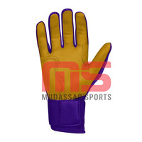 Guantes de bateo de béisbol hechos a medida más vendidos Empuñaduras antideslizantes de alta calidad Ligero y a prueba de viento Último diseño