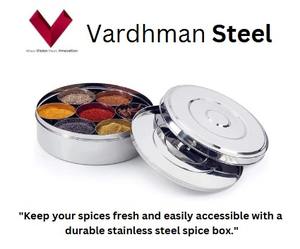 Boîte à épices en acier inoxydable en gros, récipient à épices en acier, boîte de rangement pour épices, boîte à épices pour la cuisine, boîte à épices indienne - Product Image 2