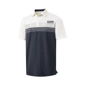 เสื้อกอล์ฟผู้ชายสำหรับฤดูร้อนเสื้อโปโลผ้าโพลีเอสเตอร์แบบแห้ง - Product Image 4