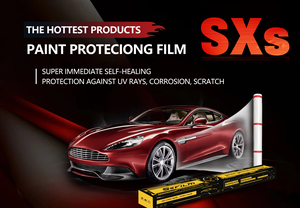 Film de protection de peinture automobile auto-réparateur <span class=keywords><strong>SXs</strong></span>, garantie 10 ans, brillant transparent TPU PPF, épaisseur 7,5 mil - Product Image 2