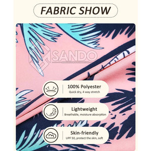 กางเกงขาสั้นชายหาดผู้หญิงขายดี คุณภาพสูง ผ้าฝ้าย 100% ระบายอากาศได้ดี สวมใส่สบาย แฟชั่นทันสมัย ราคาประหยัด - Product Image 4