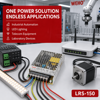 Transformateur d'alimentation cc 150W de haute qualité SMPS AC à DC 10A pour fournitures d'équipement industriel Cctv 15V puissance de commutation