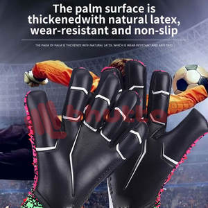 Gants de sport professionnels de haute qualité pour gardiens de but Conception de logo personnalisable confortable en cuir pour une utilisation en extérieur - Product Image 6