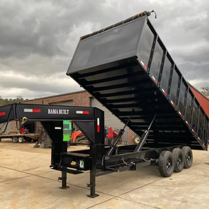 รถเทรลเลอร์รถดัมพ์ไฮดรอลิกสำหรับงานหนักรถดัมพ์สำหรับงานหนัก - Product Image 1