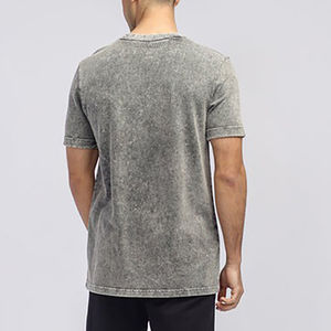 Camiseta Personalizada para Hombre, Cuello Redondo, con Bolsillo, Estilo Vintage, 100% Algodón, Lavado Ácido, Corte Holgado, Secado Rápido, Ecológica, Transpirable, Digital - Product Image 2