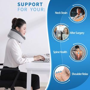 Máy Bay Di Động Phụ Kiện Nâng Cấp Du Lịch Cổ Gối Máy Bay 100% Tinh Khiết Bộ Nhớ Bọt Du Lịch Gối Cho Chuyến Bay Tựa Đầu Ngủ - Product Image 3