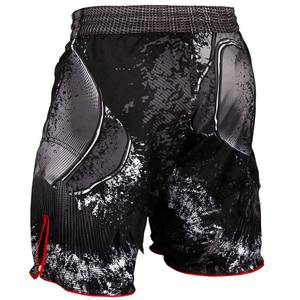 Venta al por mayor 2024 Custom No Gi BJJ Fight Shorts para hombres sublimación impresa MMA Grappling ropa deportiva con aberturas - Product Image 2