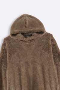 Sweat à capuche surdimensionné personnalisé en fausse fourrure 420 GSM, sweat à capuche lourd, sweat à capuche vierge, faible MOQ, fabricant OEM - Product Image 2