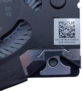 Nouveau ventilateur de refroidissement du processeur pour ordinateur portable Dell Alienware X17 R2 0W7KC4 W7KC4 - Product Image 3