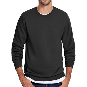 Men Sweatshirt Custom Winter New <b>Wool</b> Comfortable Soft Knitwear Crew Neck Collar Cuffs Cable Knit Fit Breathable Men Sweatshirt - Product Image 6