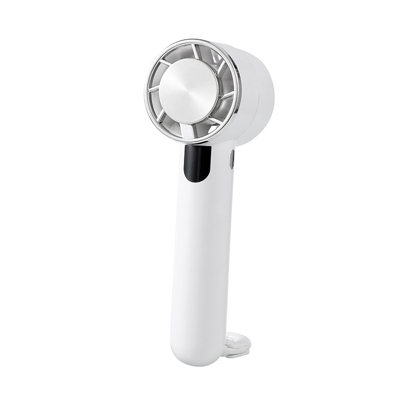New Semiconductor Cooling Fan Rechargeable Portable Standing 5 Wind Speed USB Multi Function Desktop Digital Display Table Fan
