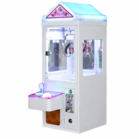 Blee Brand Factory Wholesale Coin Operated Indoor Mini Claw Machine Small Toy Crane Metal Frame 110V/220V 12-Month Warranty