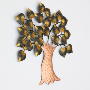 Gold Plating Metal Iron Wall <b>Art</b> Unique Design Antique Traditional Wall <b>Art</b> Home Decor Luxury Time Accent Trendy <b>Art</b> - Product Image 2