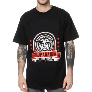 Custom Designed Men's Fitness T-Shirt Jersey Material O-Neck Blank Fitted Athletic Gym Workout T-Shirt with Tag Card - Product Image 3