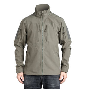 Vente en gros Fashion Wear Vêtements d'hiver Veste softshell coupe-vent unie imperméable pour hommes - Product Image 1